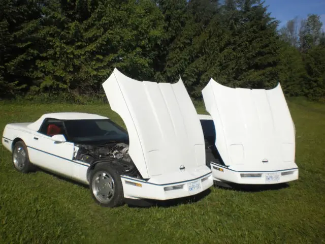 his & hers 1989 corvette convertibles