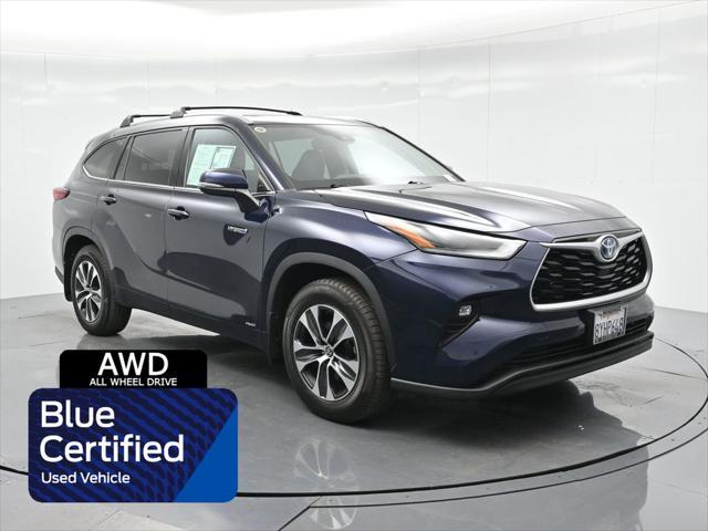 2021 toyota highlander hybrid xle