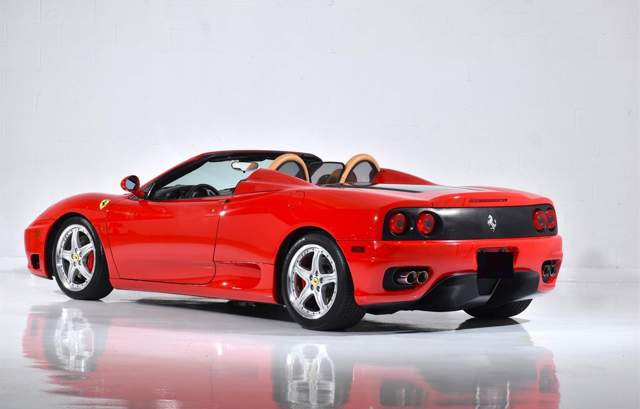 2004 ferrari 360 spider
