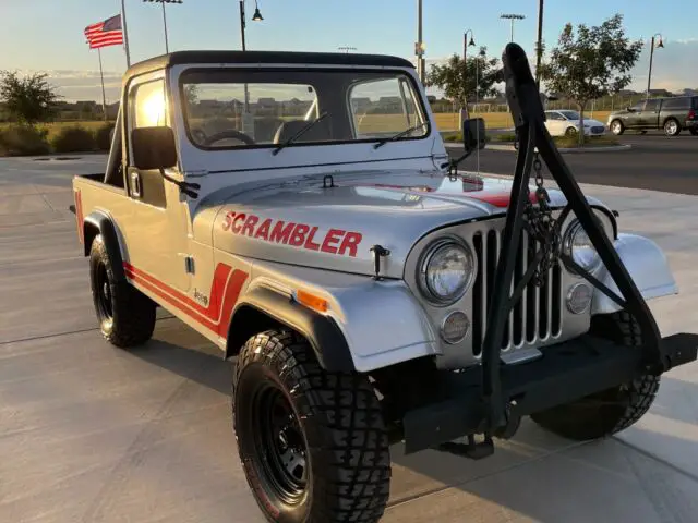 1981 jeep cj-8 right hand drive 4 speed 4 wheel drive 4 cylinder