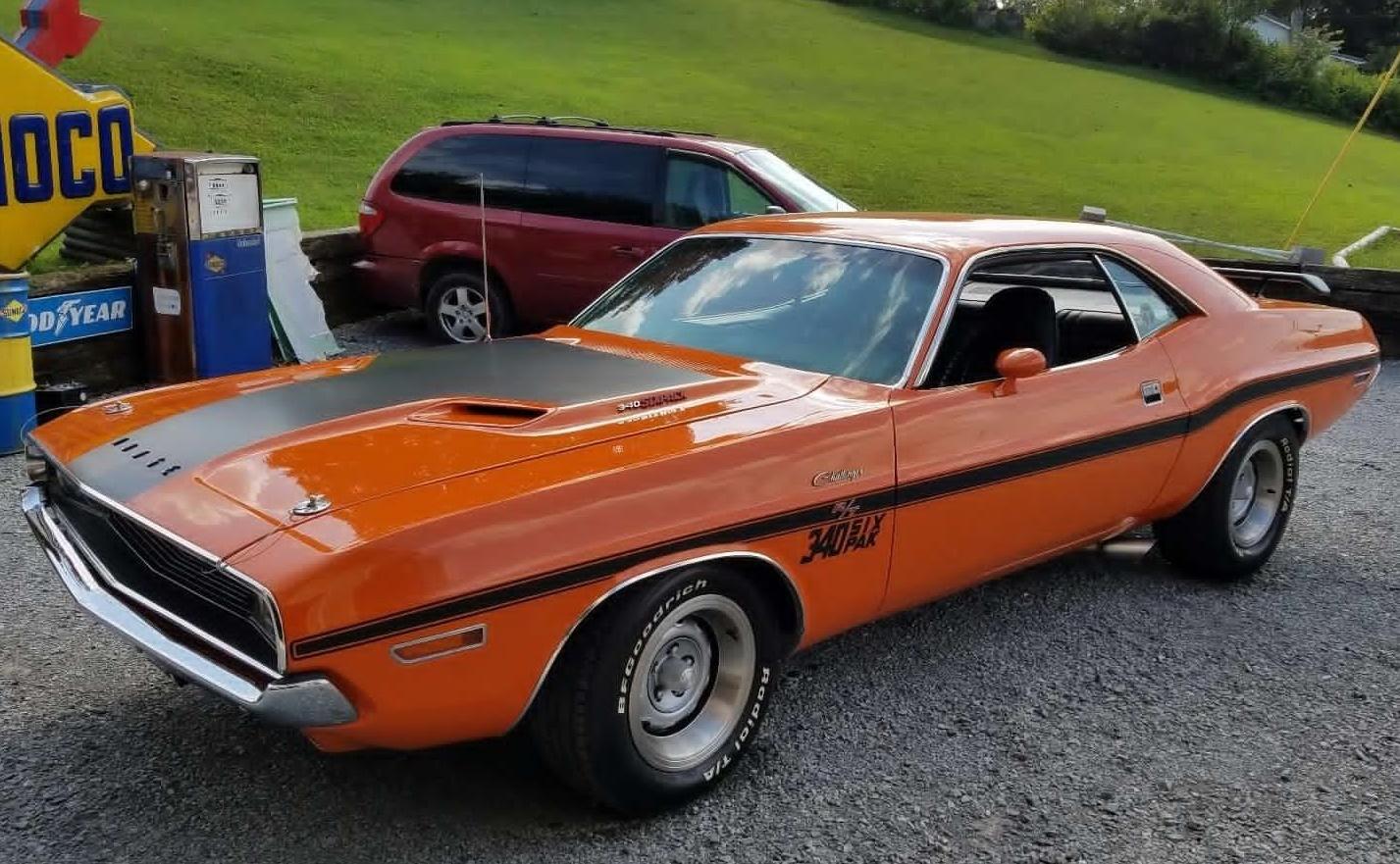 1970 dodge challenger 340 six pack