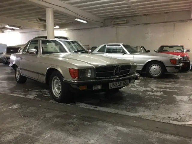 1985 mercedes benz 380sl 500sl 280sl euro import