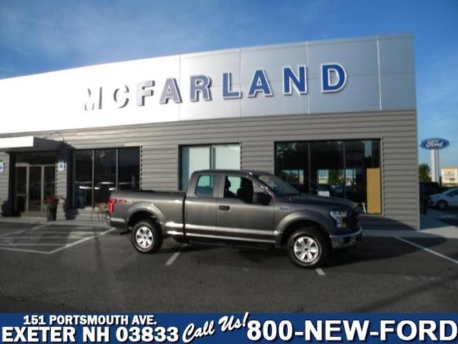 2015 ford f-150 xl 4x4 xl 4dr supercab 8 ft. lb for sale in brentwood, new hampshire