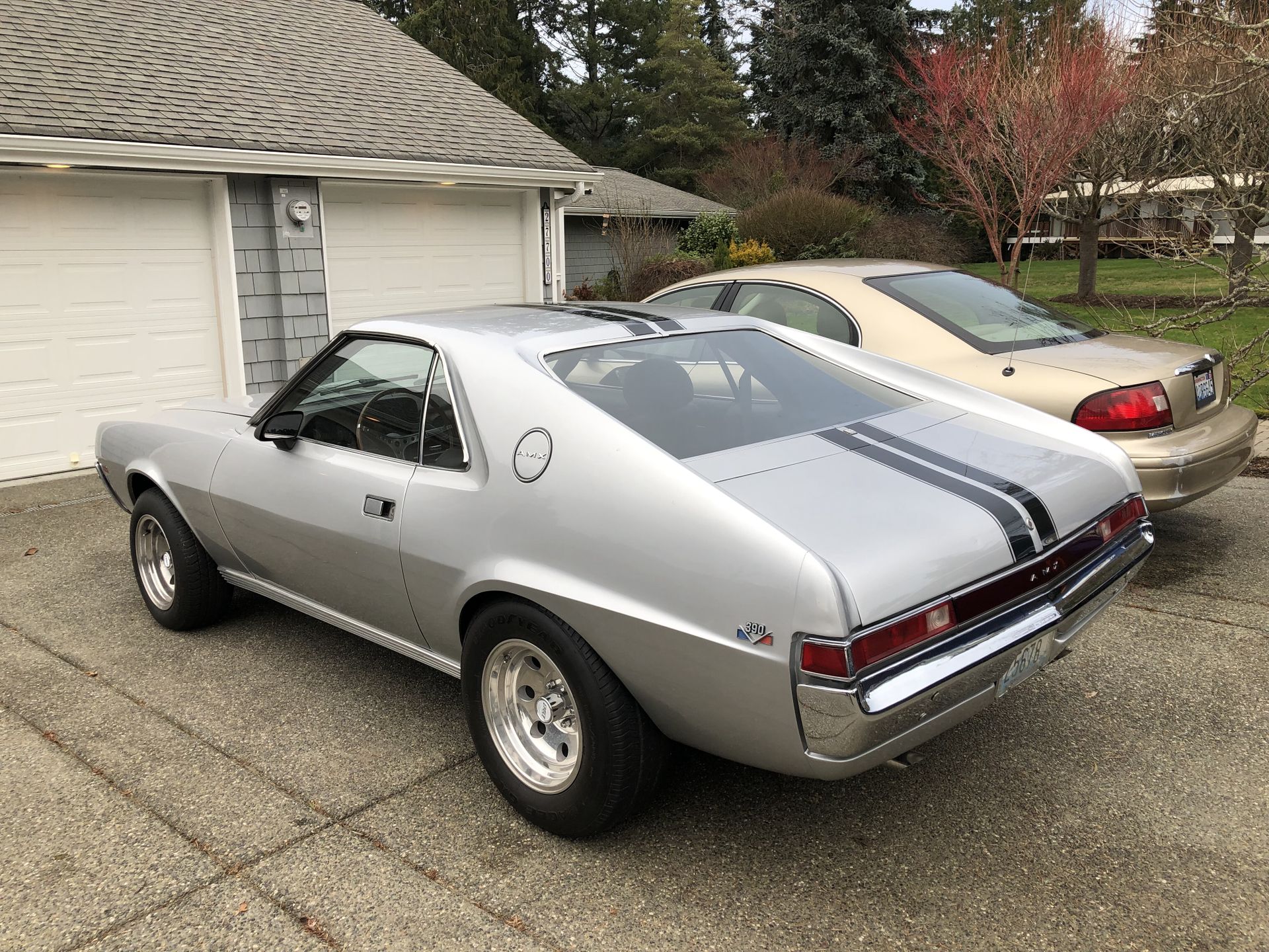 1969 amc amx with the go package