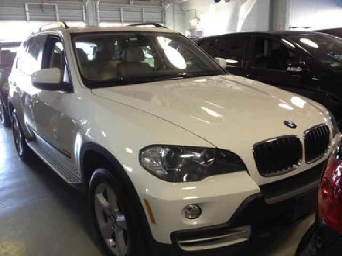 2009 bmw x5 awd 4dr 30i white, 38,068 mi, driver air bag in floral park, ny