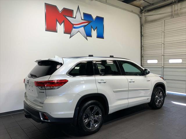 2017 toyota highlander hybrid platinum