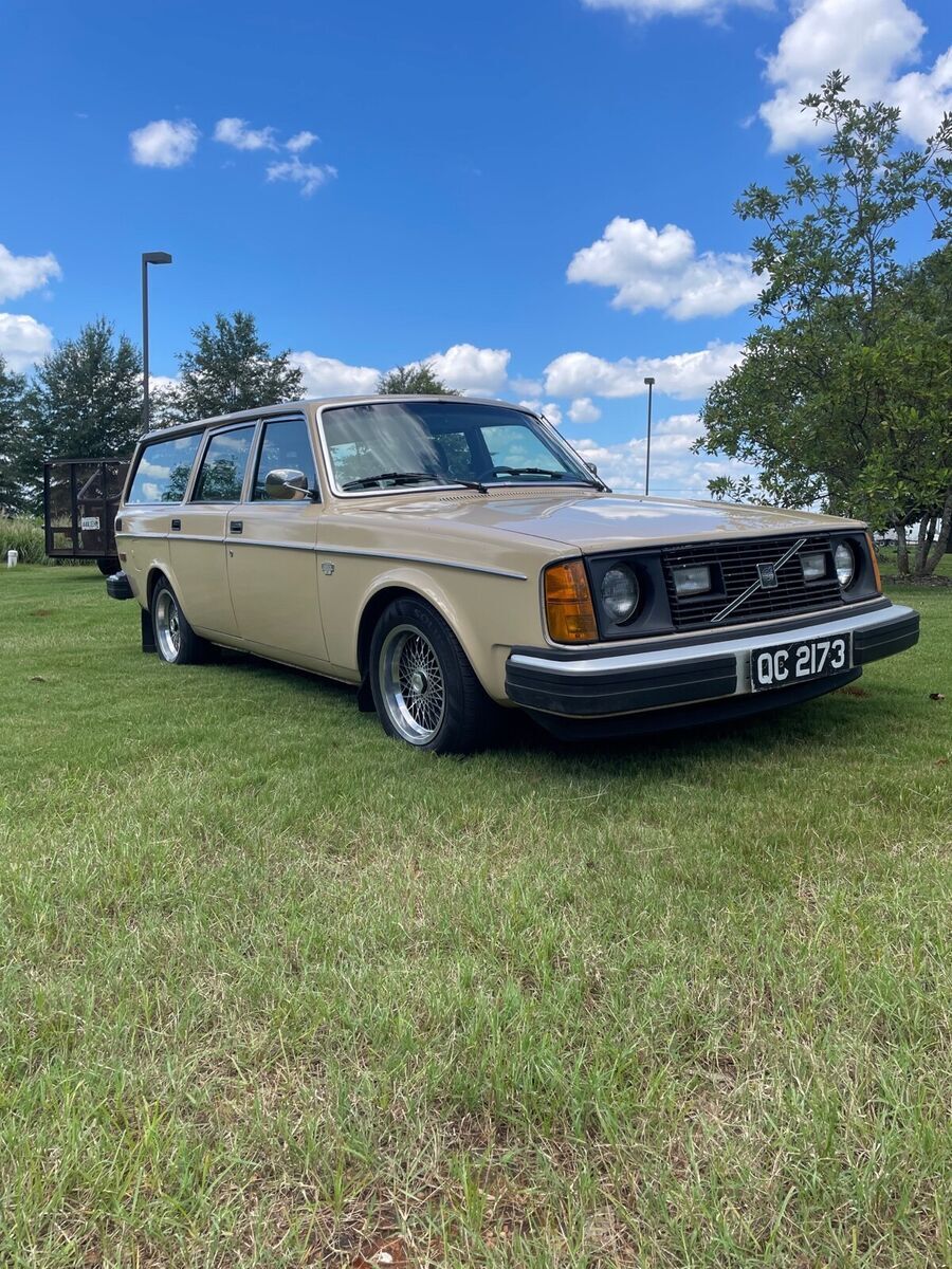 1978 volvo 240 series wagon brown rwd manual dl