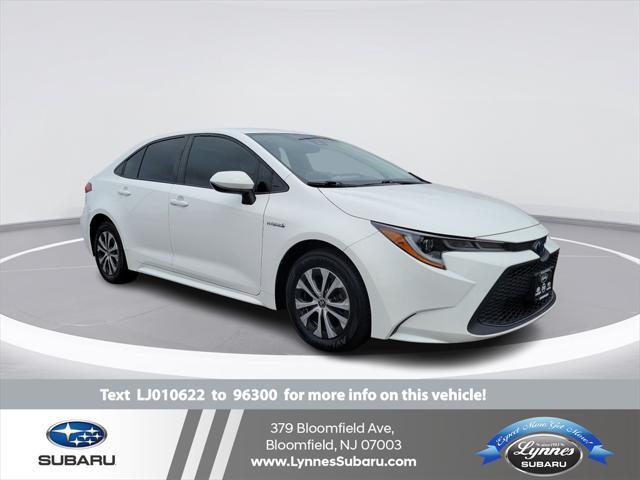 2020 toyota corolla hybrid le