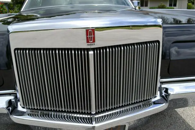 1971 lincoln continental mark iii -triple black!!