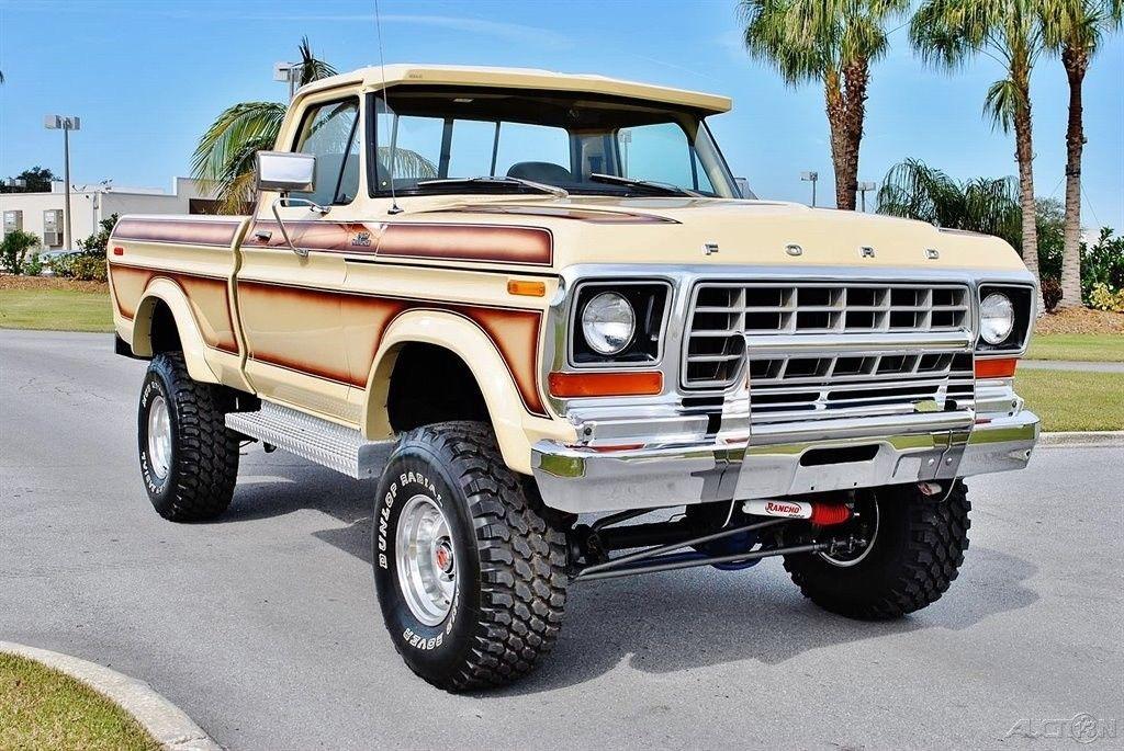 1978 ford f-150 custom 400 modified 4x4 stunning restoration