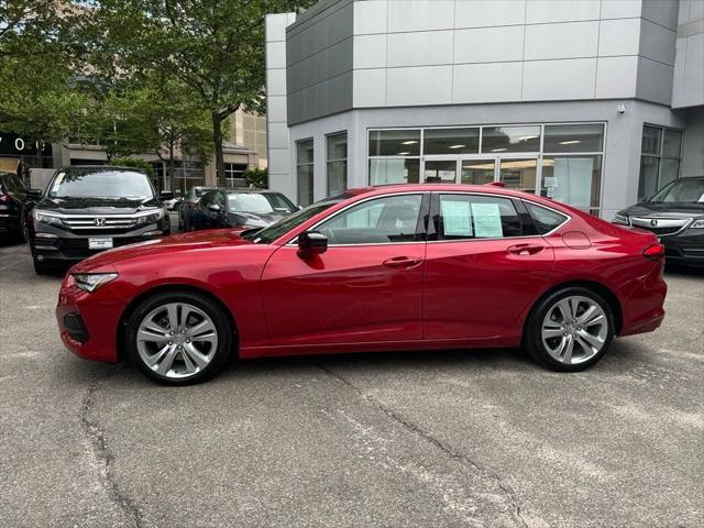 2021 acura tlx technology