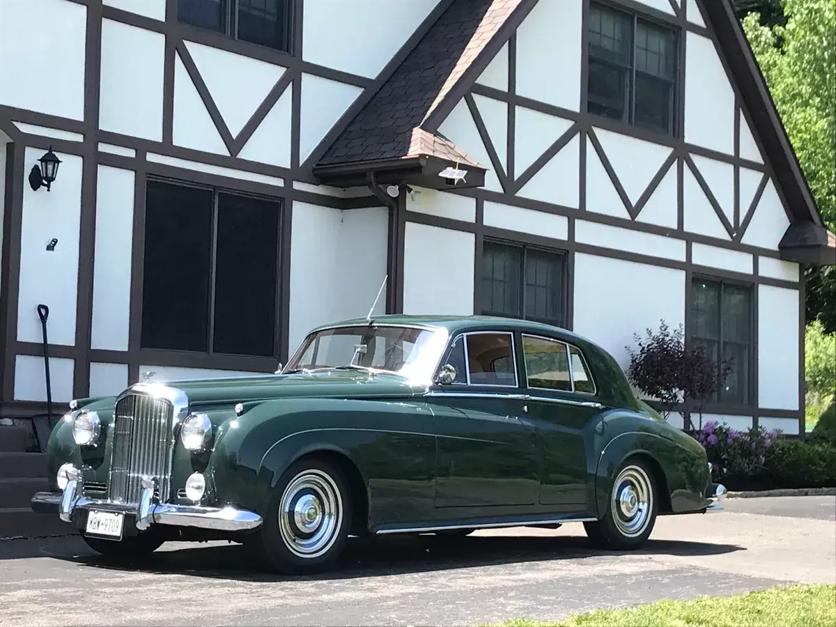 1958 bentley s1 green rwd automatic standard steel