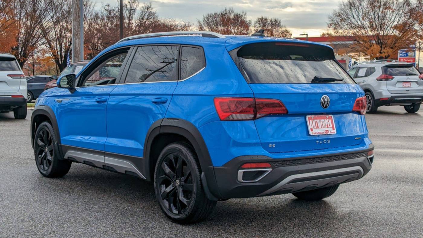 2022 volkswagen taos se 4motion