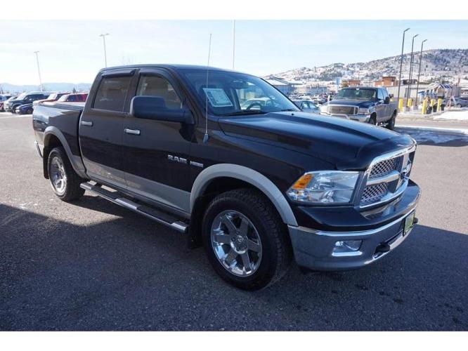 2009 dodge ram pickup 1500 laramie 4x4 laramie 4dr crew cab 5.5 ft. sb for sale in butte, montana