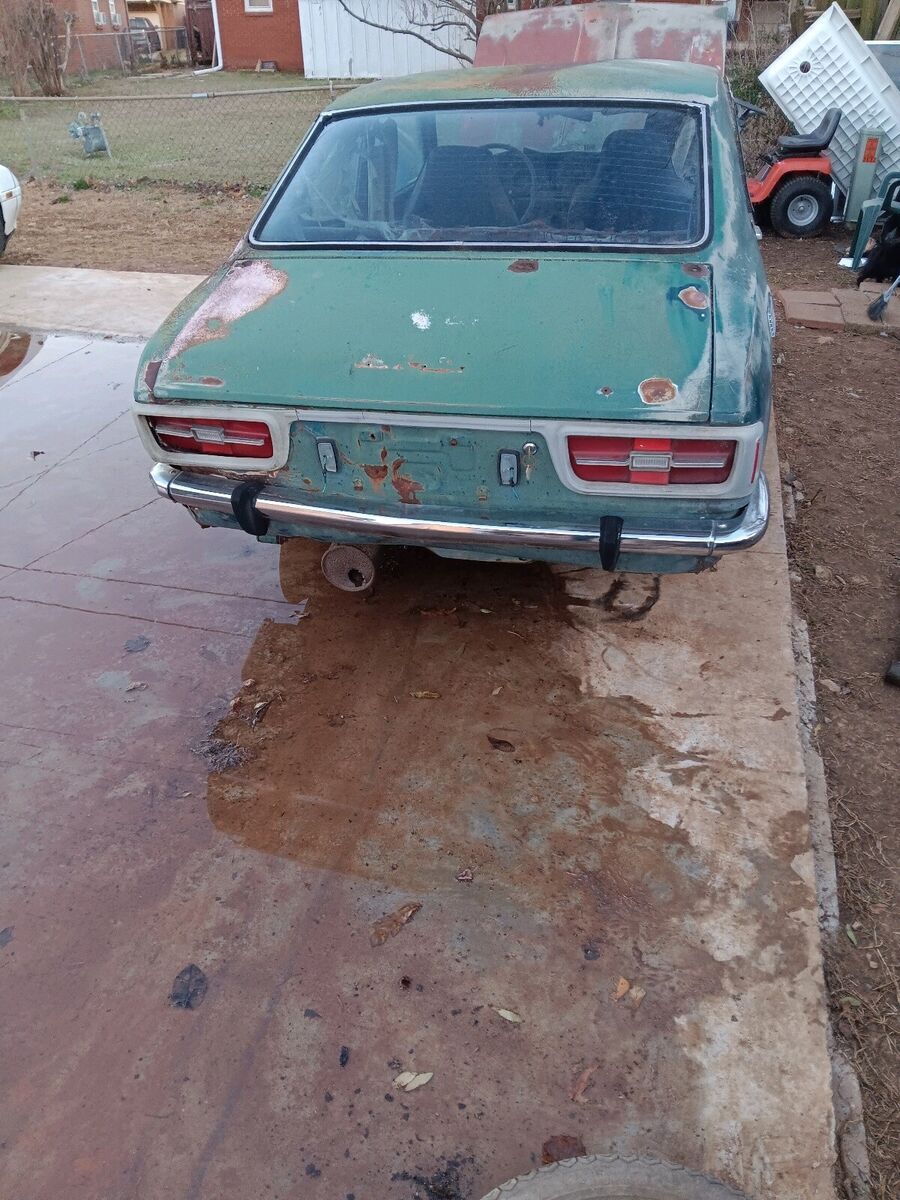 1971 toyota corolla 1600 coupe green rwd automatic 2dr