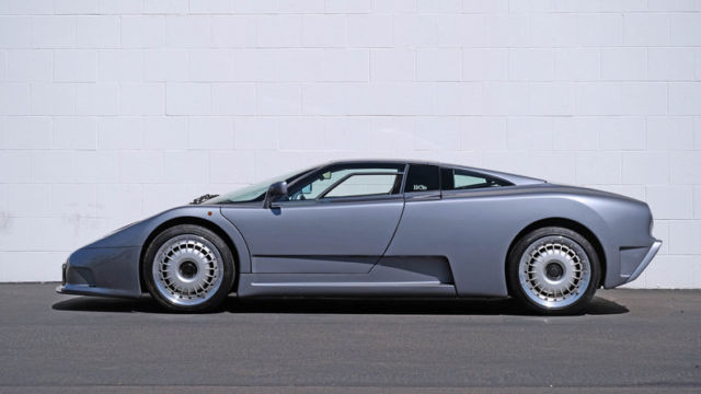 grigio scuro metallic bugatti eb110 gt ~ 8,700 miles(!) ~ 1 of 84 produced