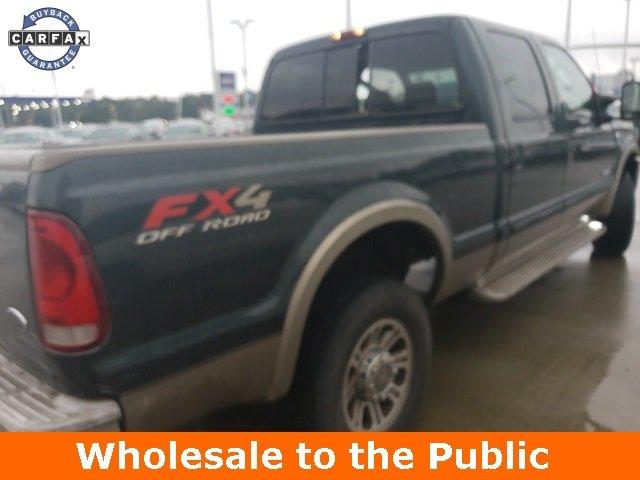 used 2005 ford f250 4x4 crew cab super duty gonzales, la 70737 for sale in gonzales, louisiana