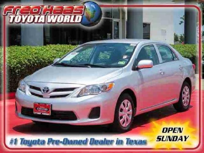 2012 toyota corolla l one owner in spring, tx