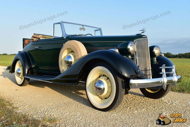 1934 pontiac "8" cabriolet coupe series 603 rumble seat