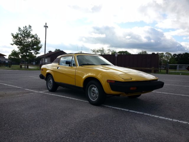 good condition tr7. recent paint, interior