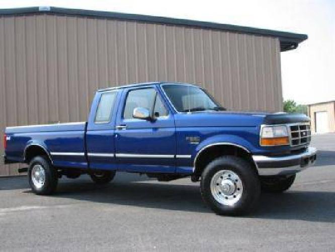 1997 ford f-250 blue truck in riverside, ca