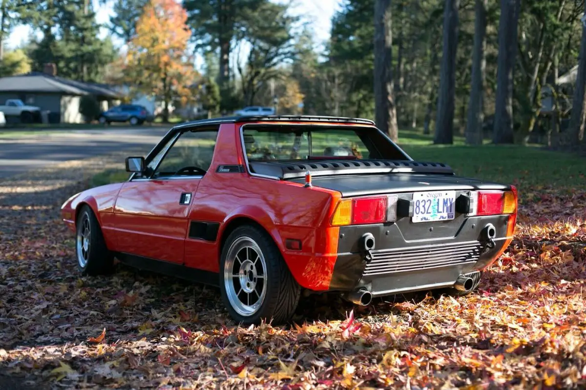 very clean and original 1981 fiat x1/9-bertone/gandini design w /lampredi engine