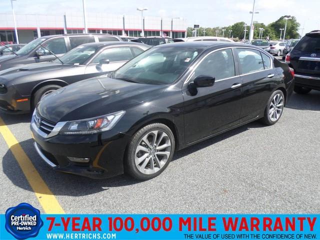 2014 honda accord sport sport 4dr sedan cvt for sale in milford, delaware