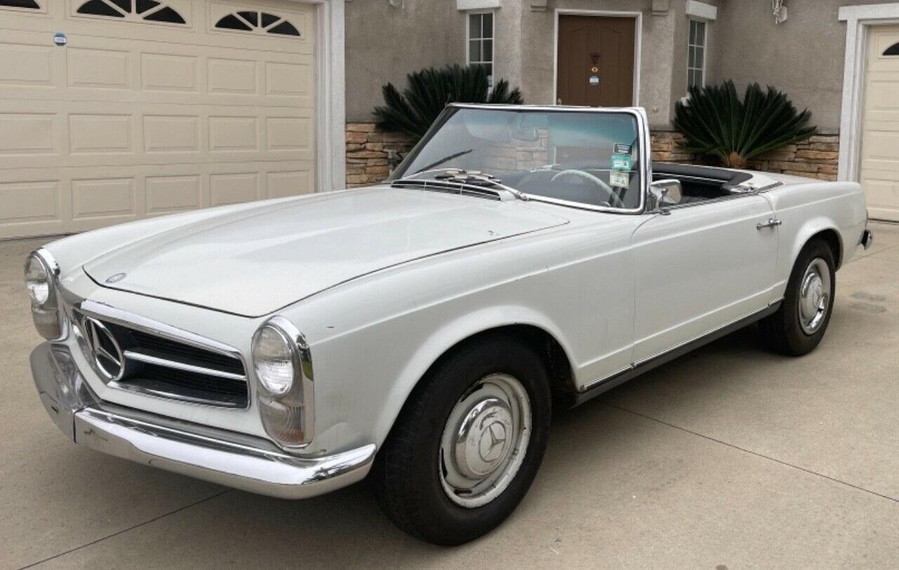 1967 mercedes-benz sl-class 230sl pagoda w113 with 2 tops only 185 made