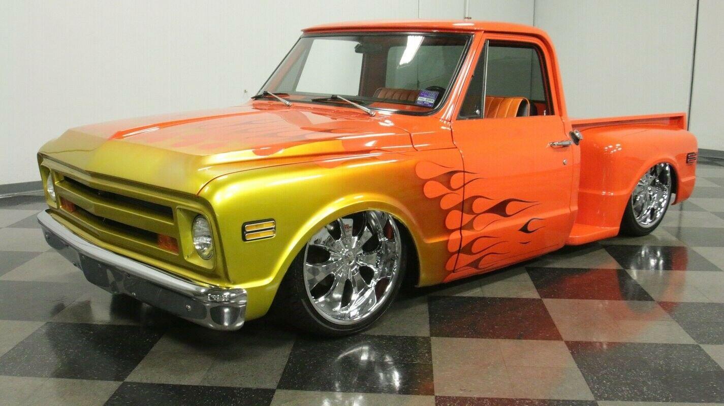 1968 chevrolet c-10 454 restomod classic vintage chrome chevy