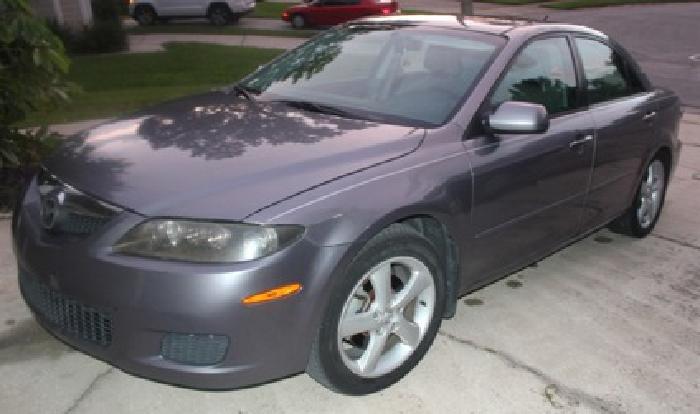 2006 mazda 6 - silver - have carfax in orlando, fl