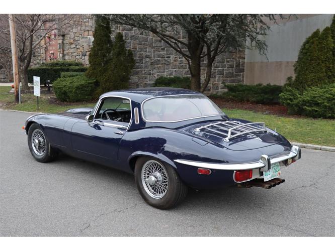 1973 jaguar xke in astoria, new york
