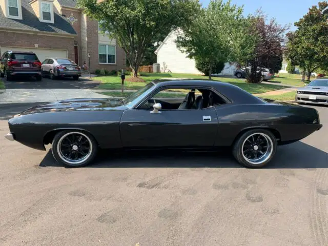 1974 cuda 360 orginally tx9 black