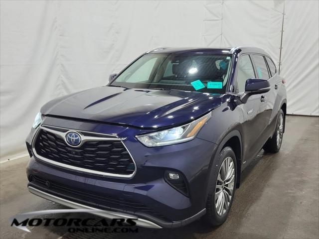 2021 toyota highlander hybrid platinum
