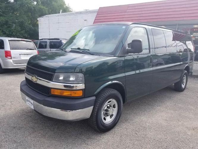 used 2012 chevrolet express 3500 lt extended passenger albion, in 46701 for sale in albion, indiana