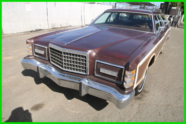 1977 ford ltd country squire wagon v8 400 automatic no reserve