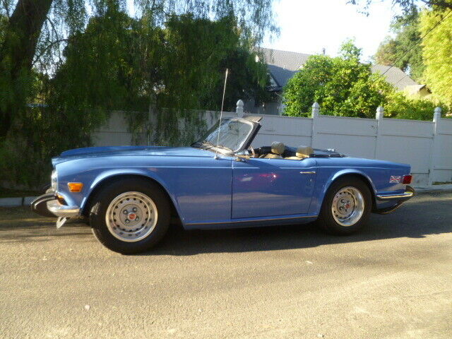 1974 triumph tr-6 convertible,fully restored over 30k in reciepts