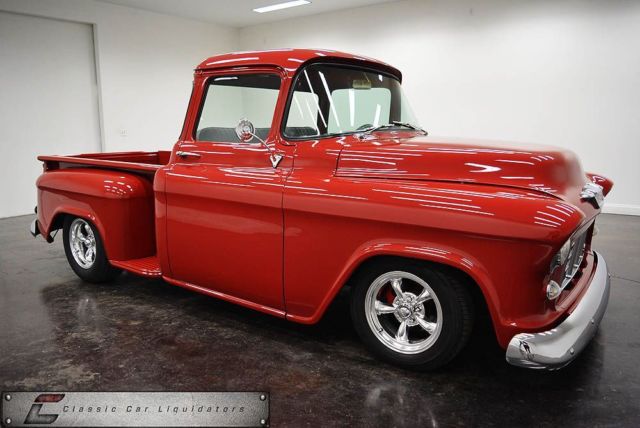 1955 chevrolet 3100 big back window restomod pickup