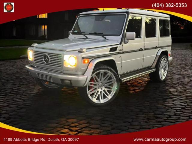 2002 mercedes-benz g-class g 500 sport utility 4d