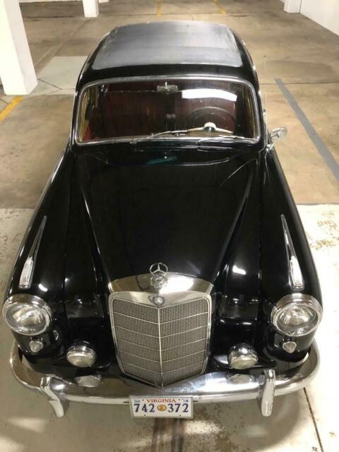 1958 mercedes-benz 220s sunroof sedan original rust-free california car document