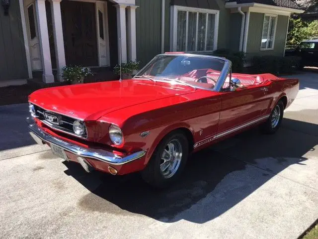 1966 ford mustang k code convertible hp 289 automatic