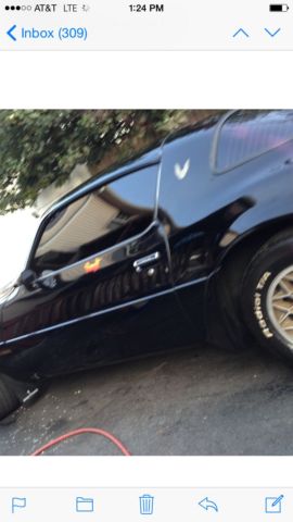 1981bandit y84 turbo trans am with build sheet