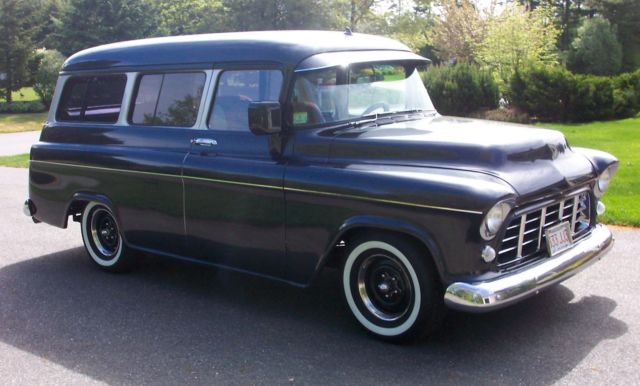 1956 chevrolet suburban -- resto rod