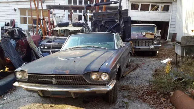 1966 ford thunderbird tbird convertible 428 motor 7 litre shelby mustang engine