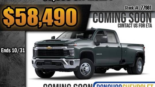 new 2025 chevrolet silverado 3500hd lt crew cab long bed 4wd