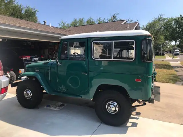 1978 toyota land cruiser green 4wd manual fj40