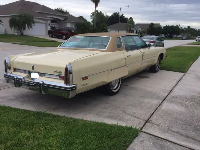 1976 oldsmobile 98 regency - powerful 7.5l v8 engine