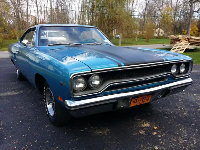 1970 plymouth roadrunner matching #s car