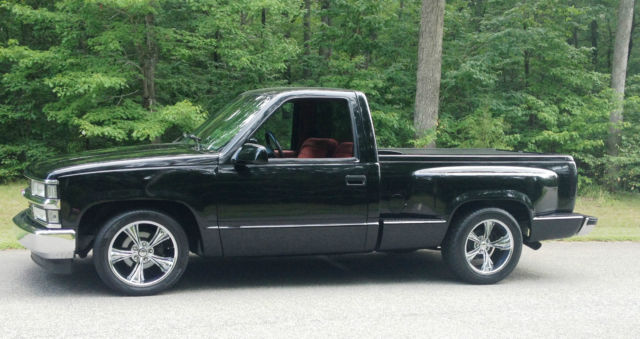 1994 chevrolet c1500 hotrod restomod 408ci 520hp 4l80e 14 bolt rearend stepside