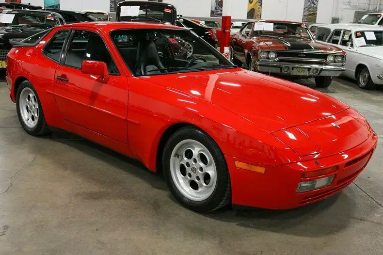 1986 porsche 944 62141 miles red 2.5l 4-cyl 5-speed manual