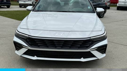 2024 Hyundai Elantra hybrid blue